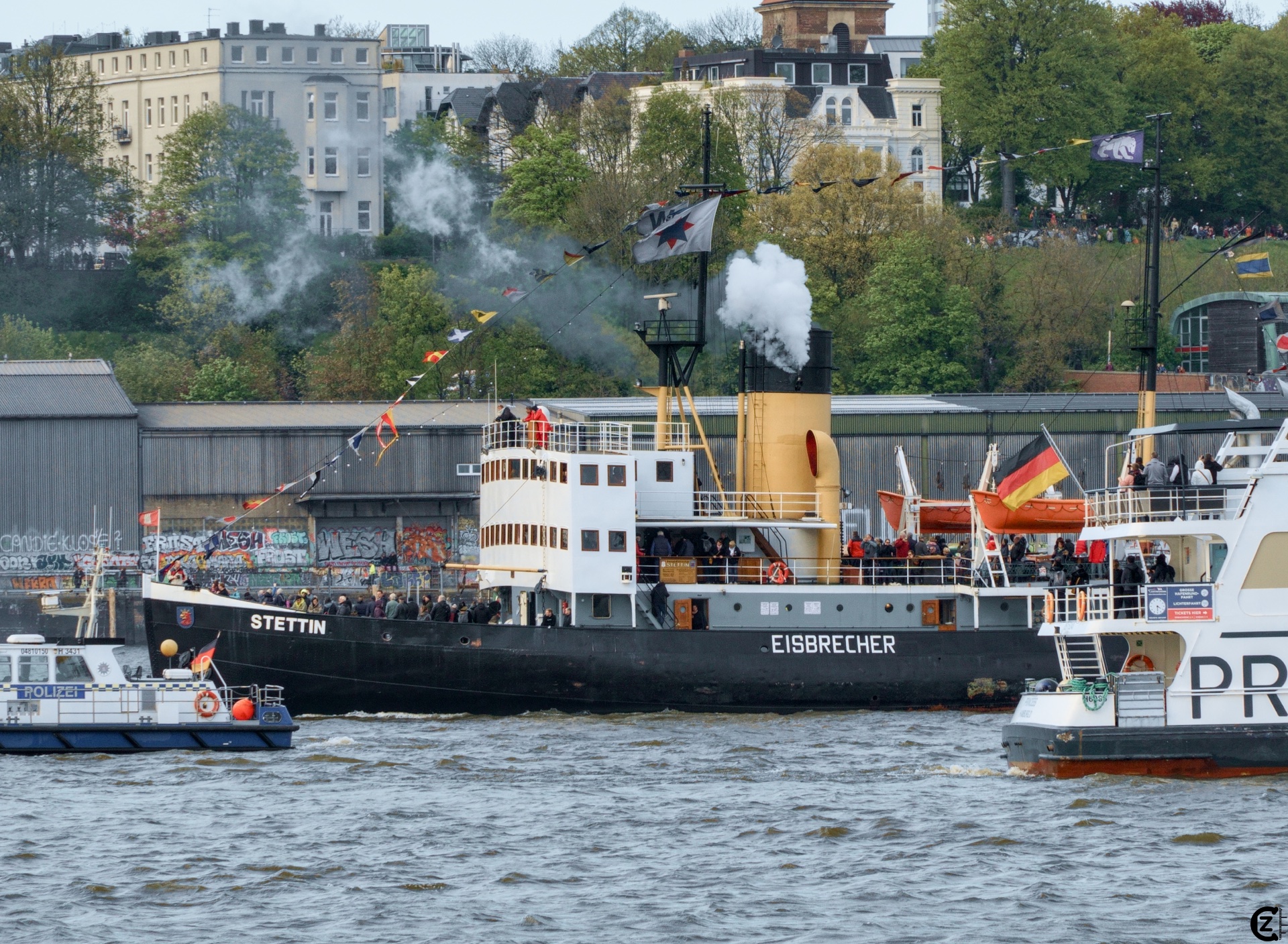 Die STETTIN am Hafengeburtstag 2023